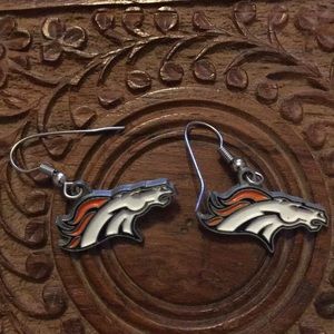 Denver Bronco Earrings